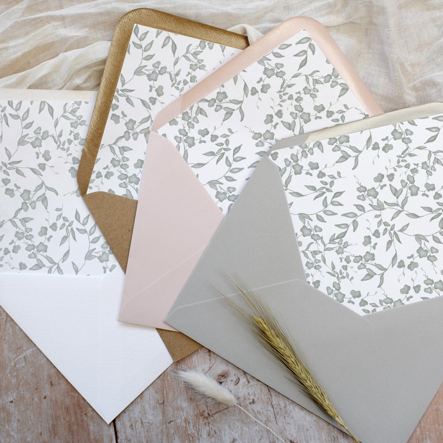 Secret Garden Vellum Wrap