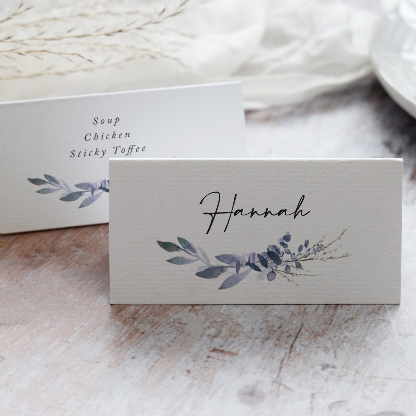 Winter Place Cards