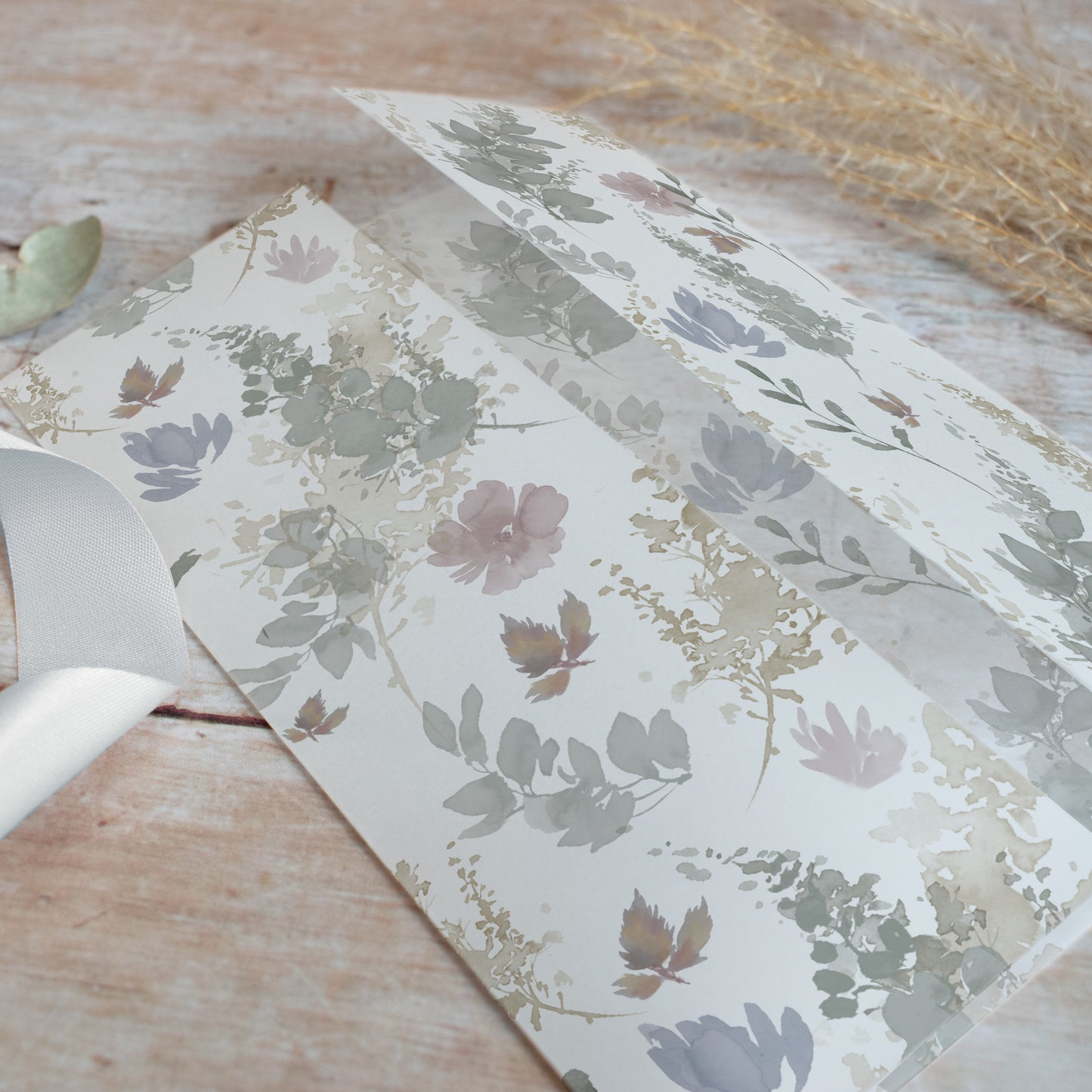 Autumnal Vellum Wrap