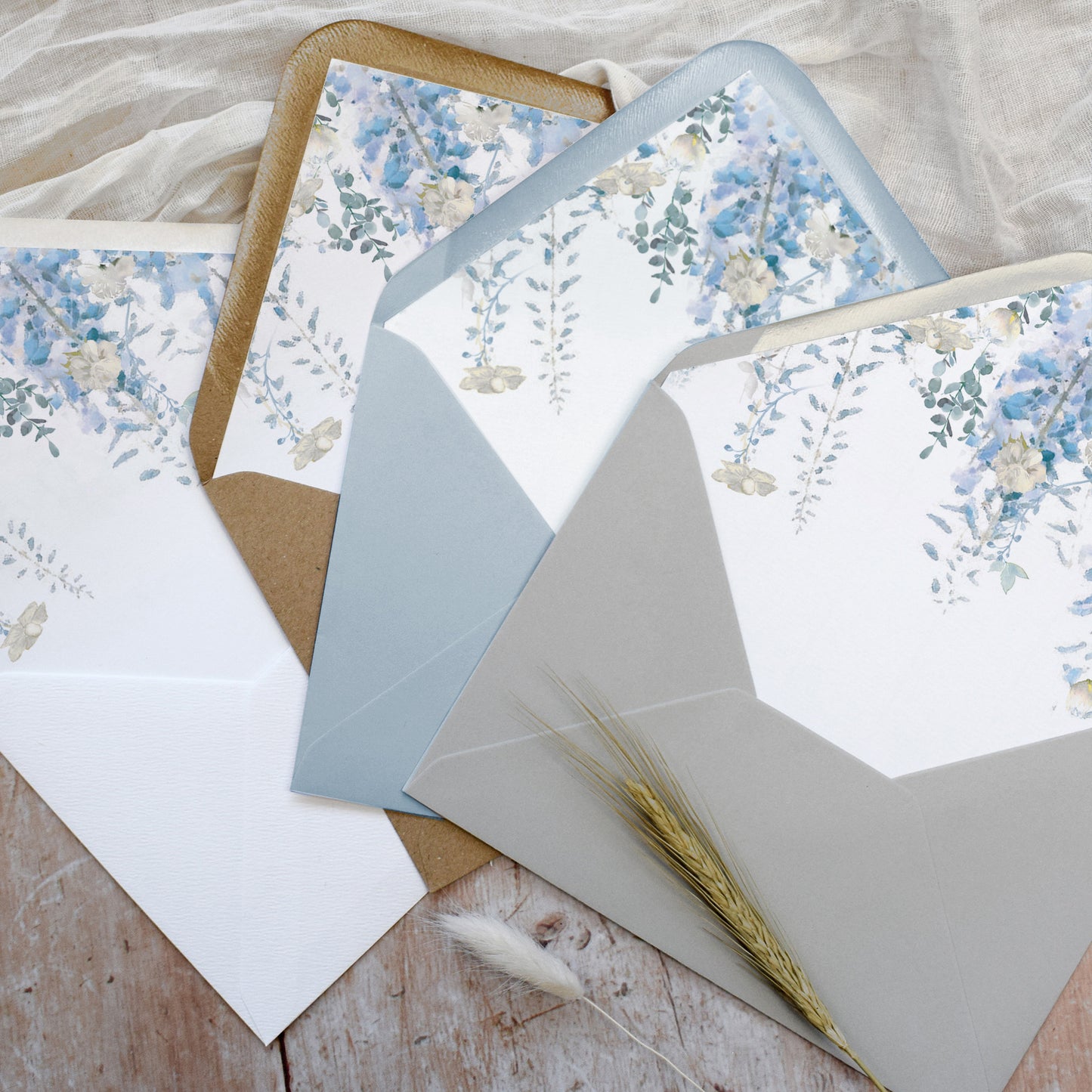 Whimsical Coast Vellum Wrap