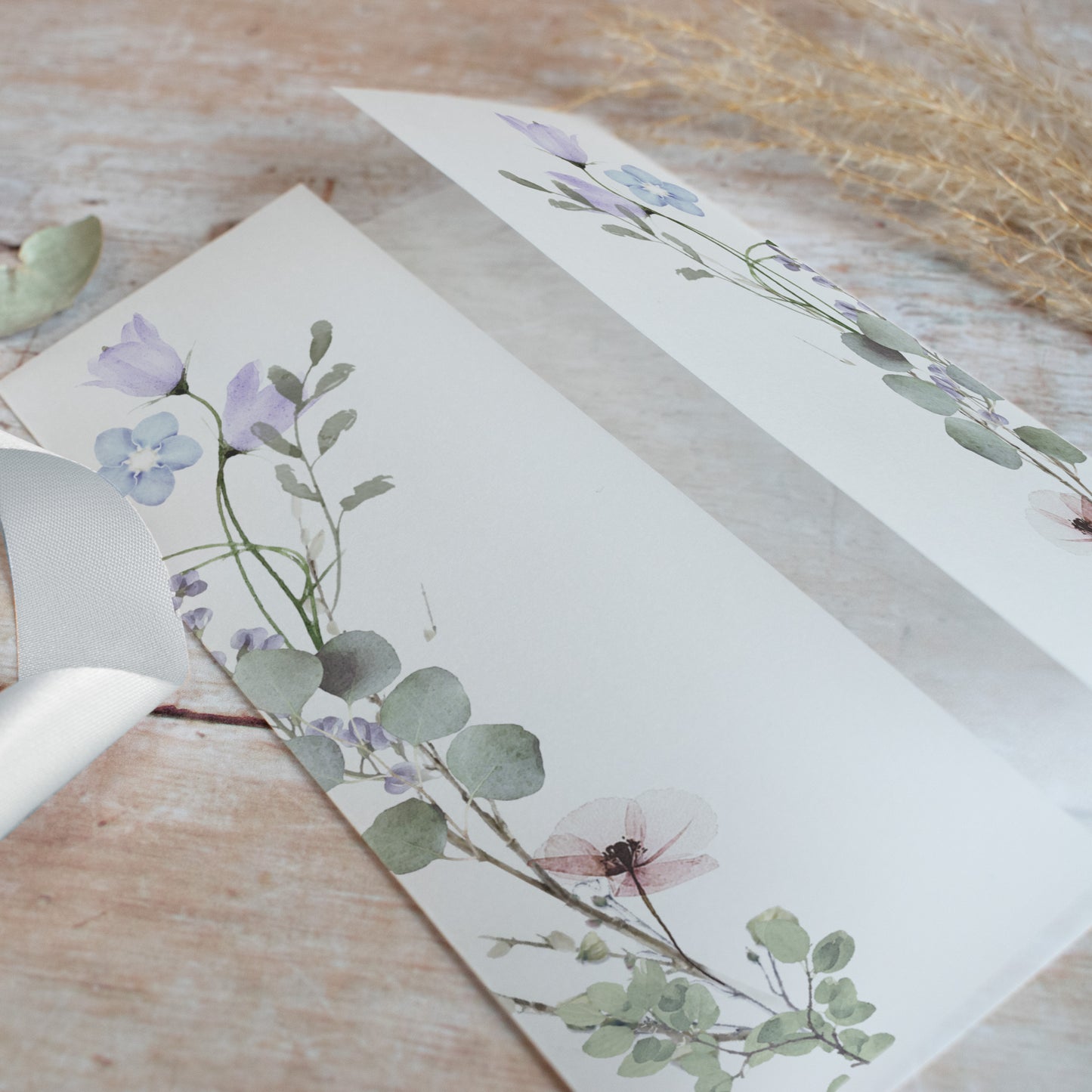 Periwinkle Vellum Wrap