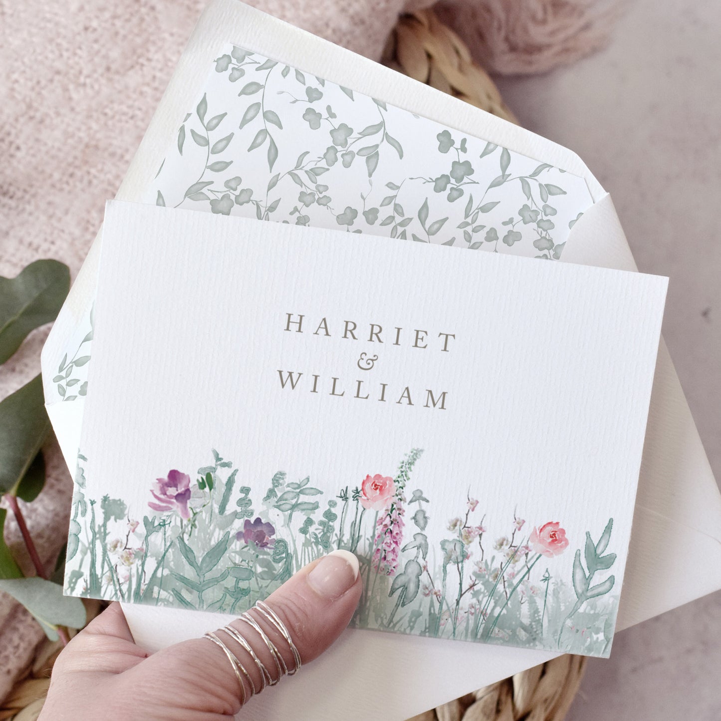wedding invites for a boho wedding