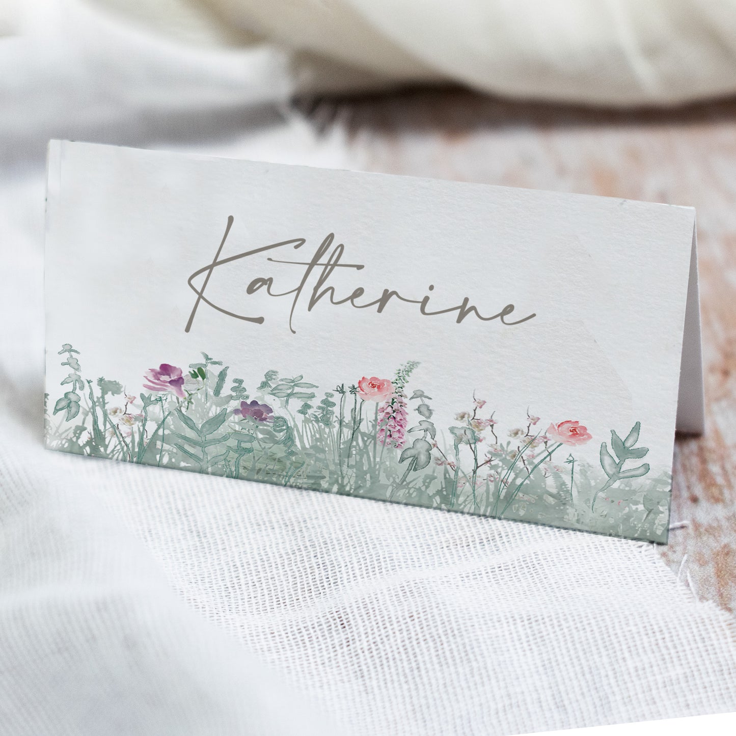 Secret Garden Place Cards