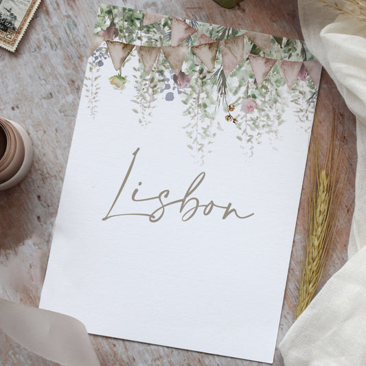 Whimsical Barn Table Name Cards