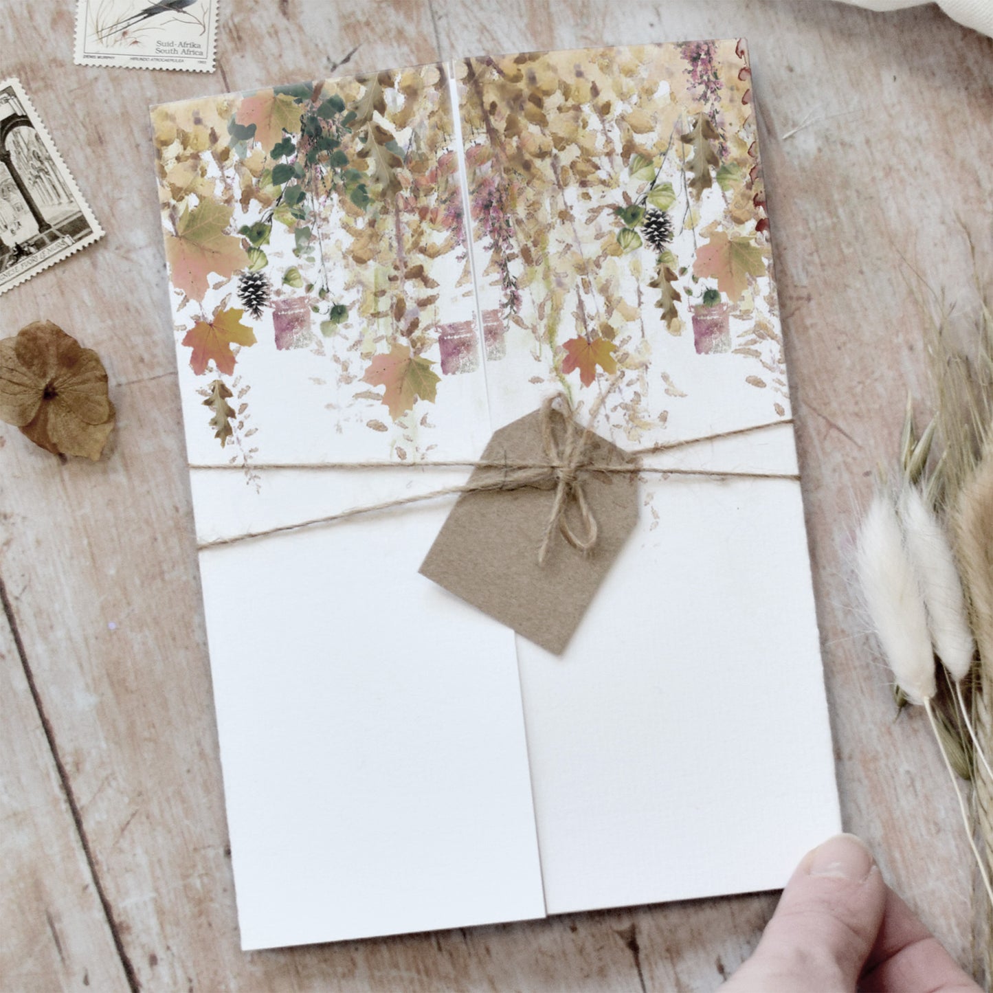 autumn wedding invitations