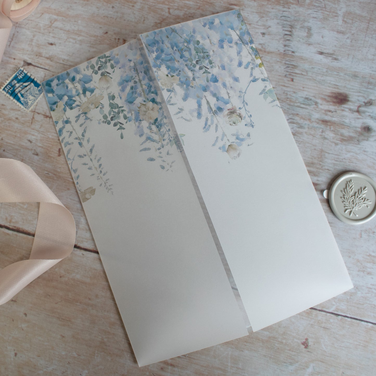 Whimsical Coast Vellum Wrap