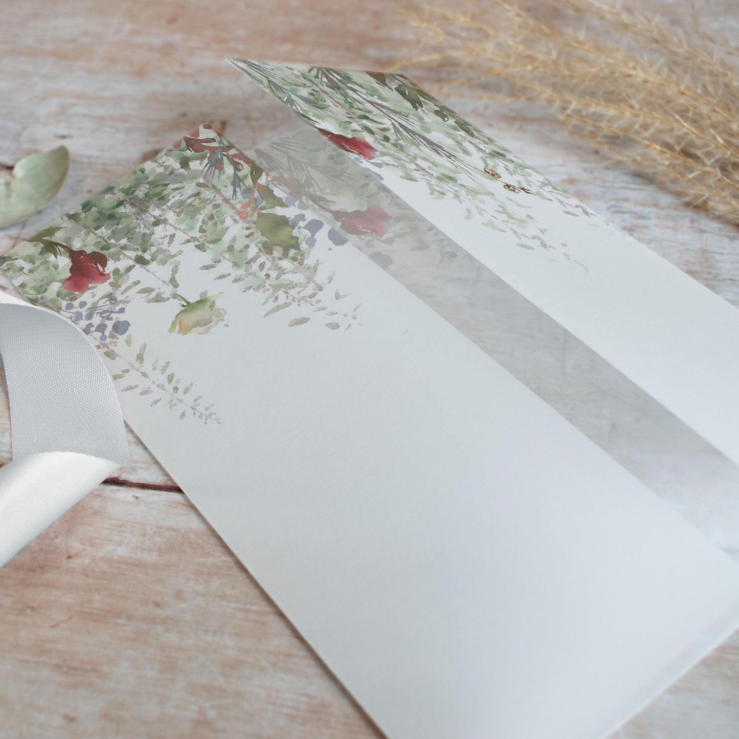 Whimsical Noel Vellum Wrap