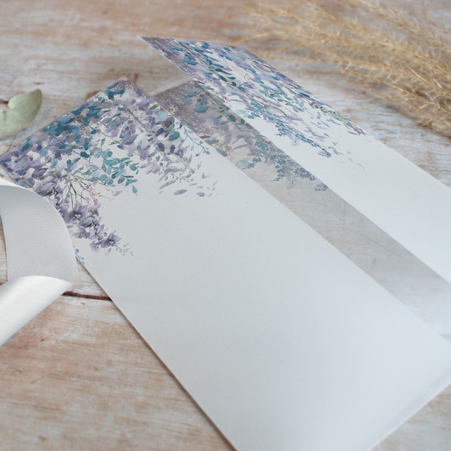 Whimsical Winter Vellum Wrap