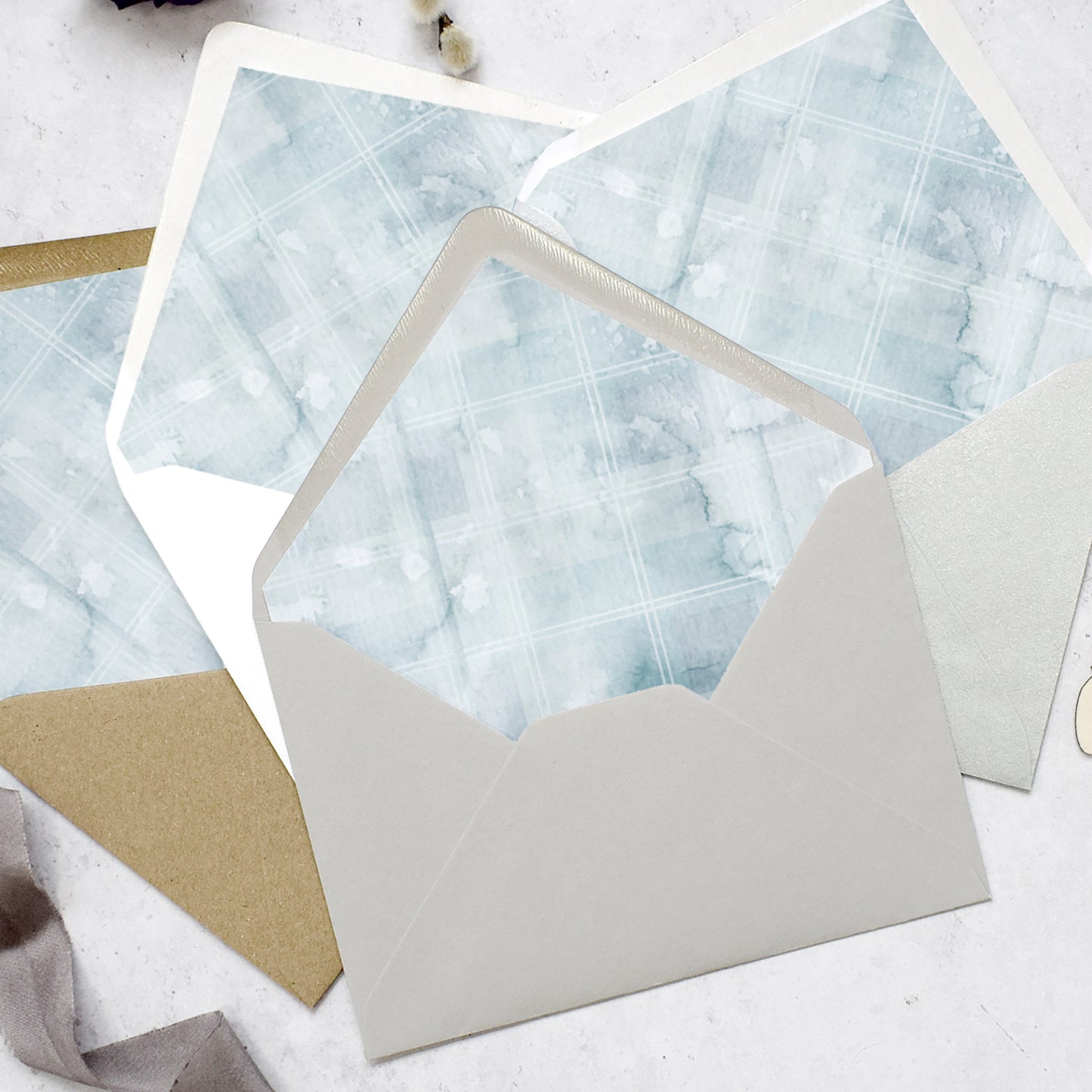 Highland Winter Flat Invitation
