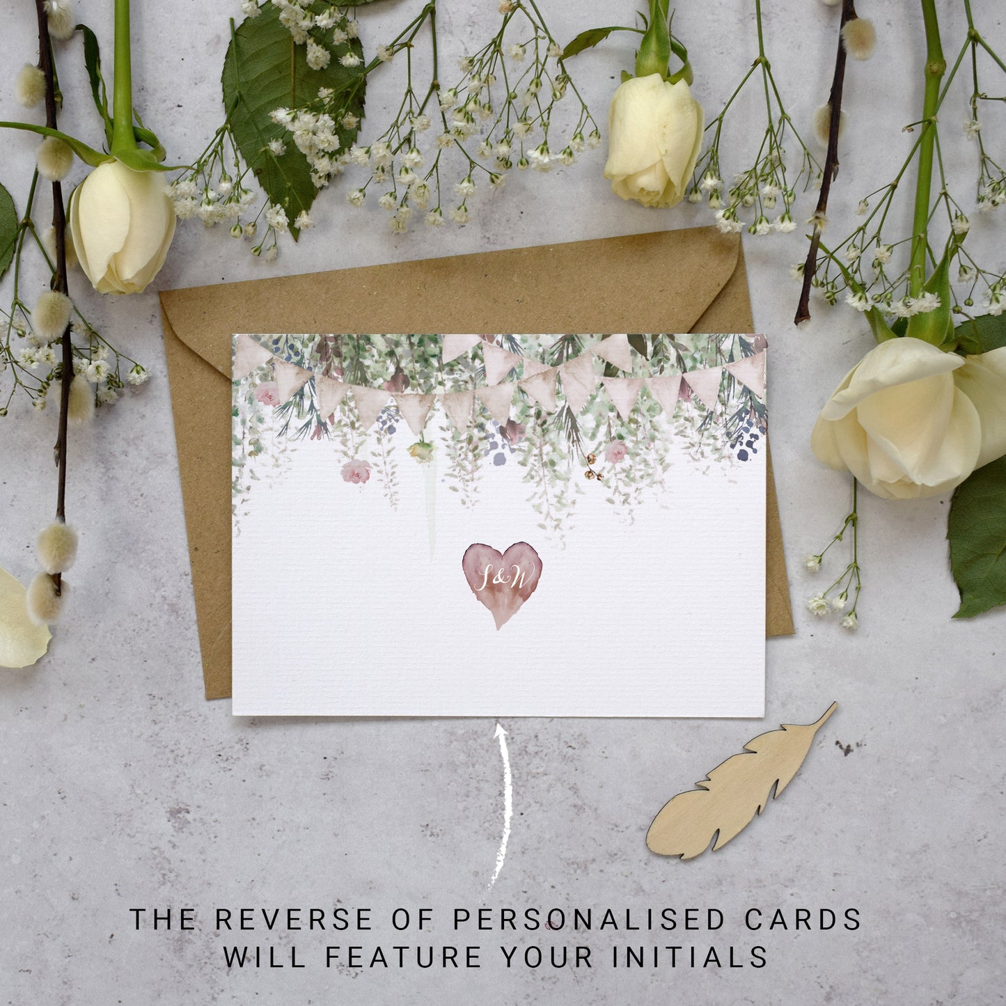 Personalised Photo Whimsical Barn Thank You Cards