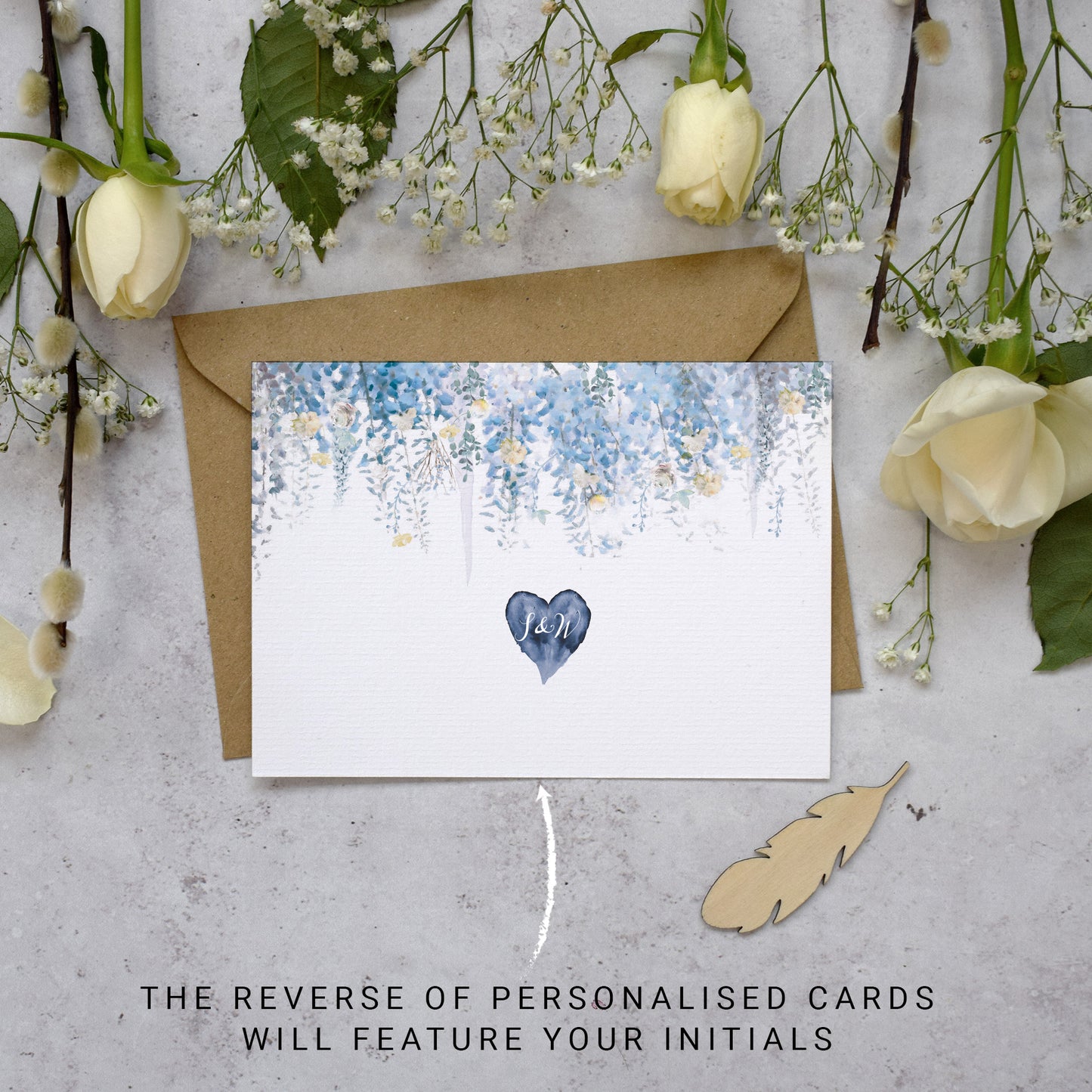 Personalised Photo Whimsical Coast Thank You Cards