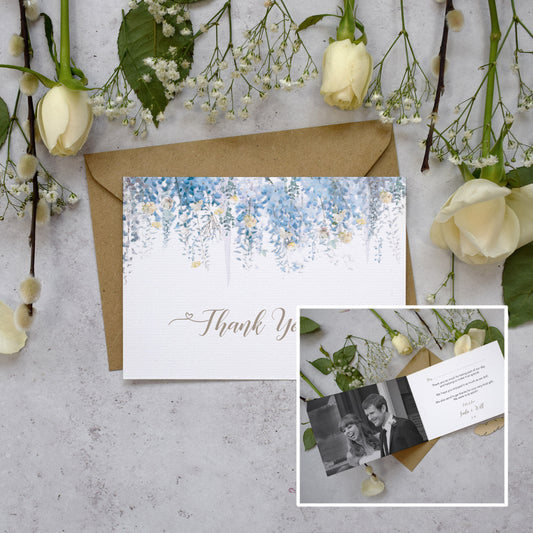 Personalised Photo Whimsical Coast Thank You Cards