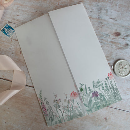 Secret Garden Vellum Wrap