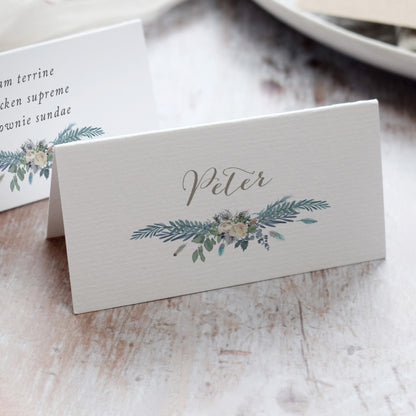 Highland Winter Place Cards