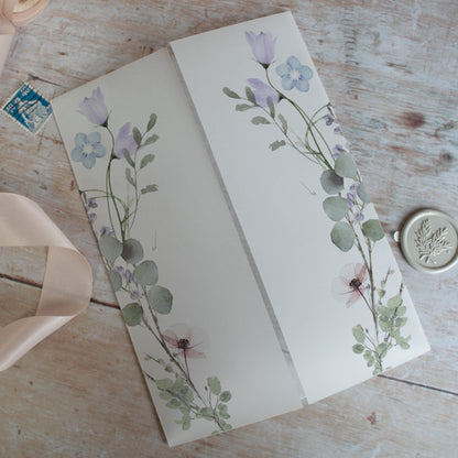 Periwinkle Vellum Wrap