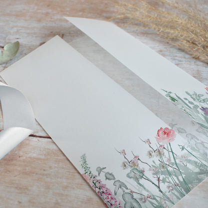 Secret Garden Vellum Wrap