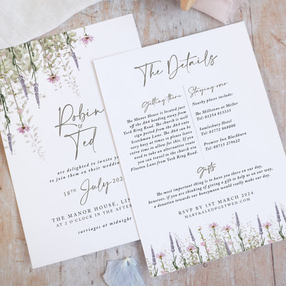 wedding invitations for a rustic wedding