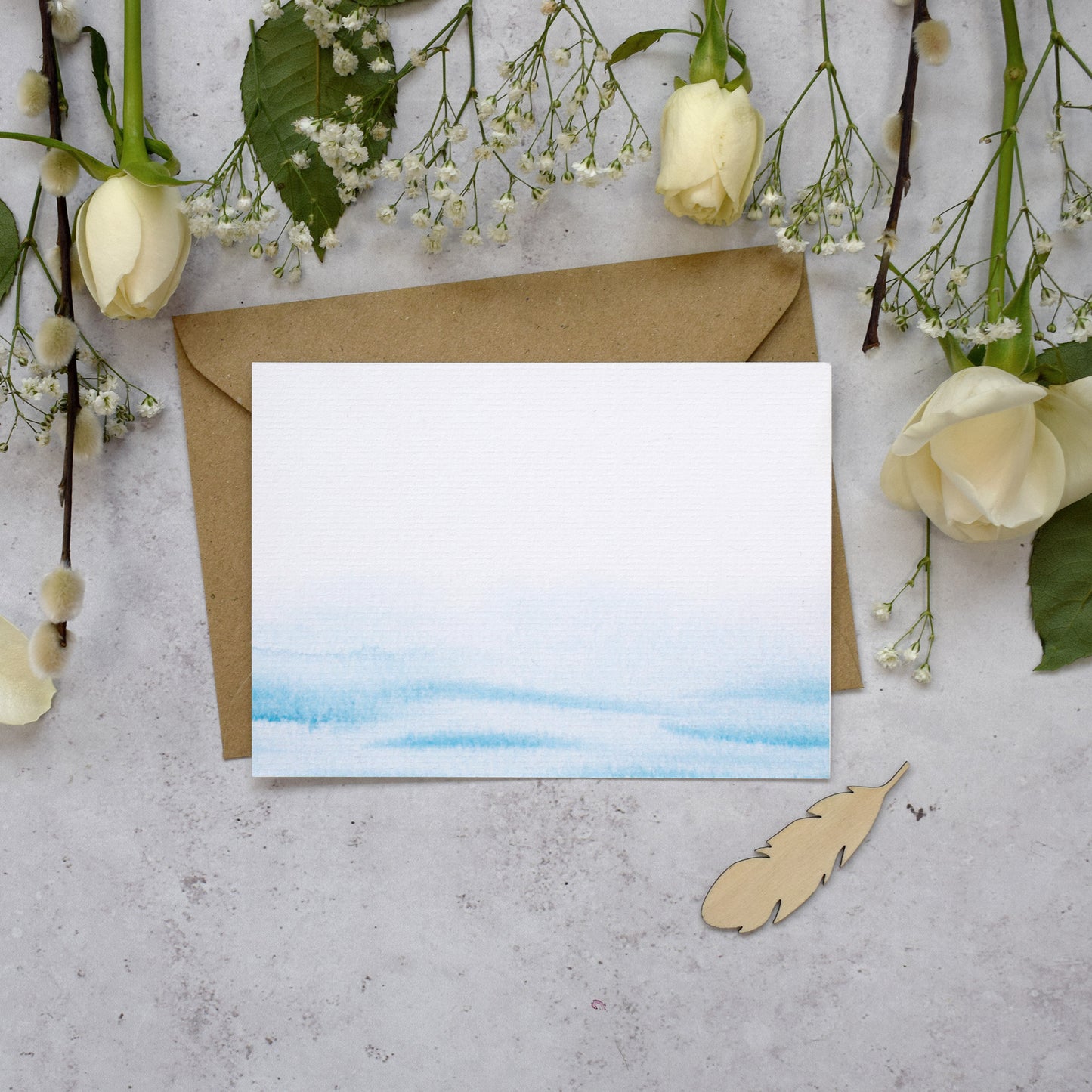 Whimsical Coast Thank You Postcards