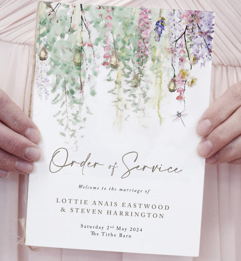 8 PAGE Whimsical '23 Order of Service